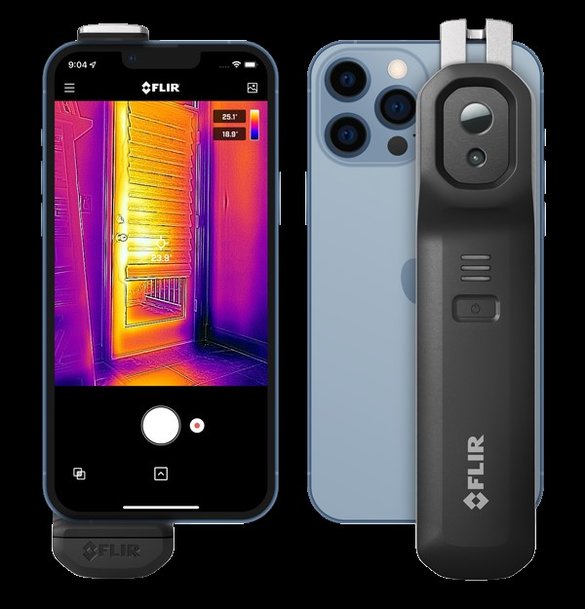 Teledyne FLIR dévoile la double caméra thermique-visible FLIR ONE Edge pour appareils mobiles